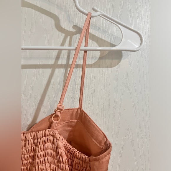 FINAL PRICE NWT Band of Gypsies Peach Tulle Dress - Picture 5 of 6